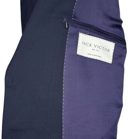 Jack Victor Mens Wool Blazer 44R 3Sixty5 Super 130s Performance Stretch jacket - Picture 5 of 6